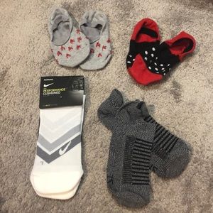 Bundle of low cut/no show socks